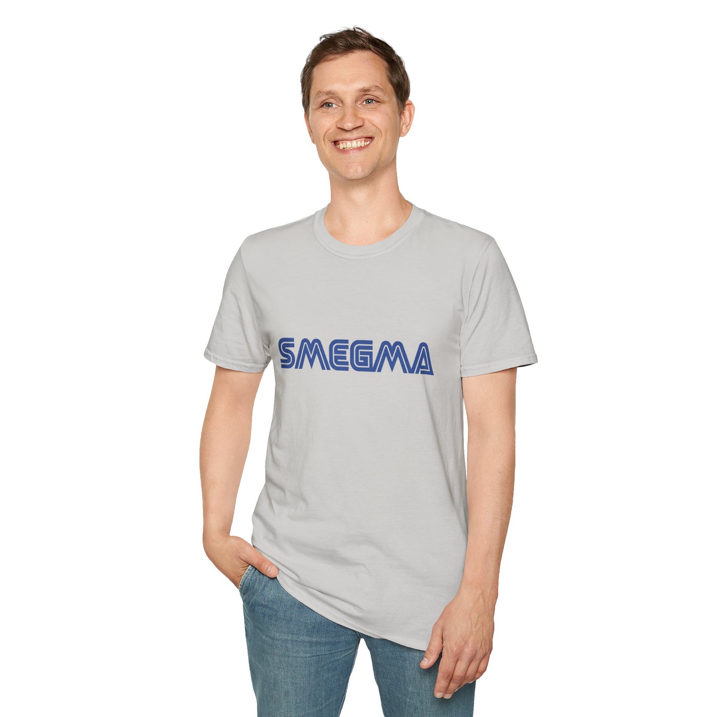 SMEGMA T-Shirt | Funny | Minimalism | Logo | Retro Gamer