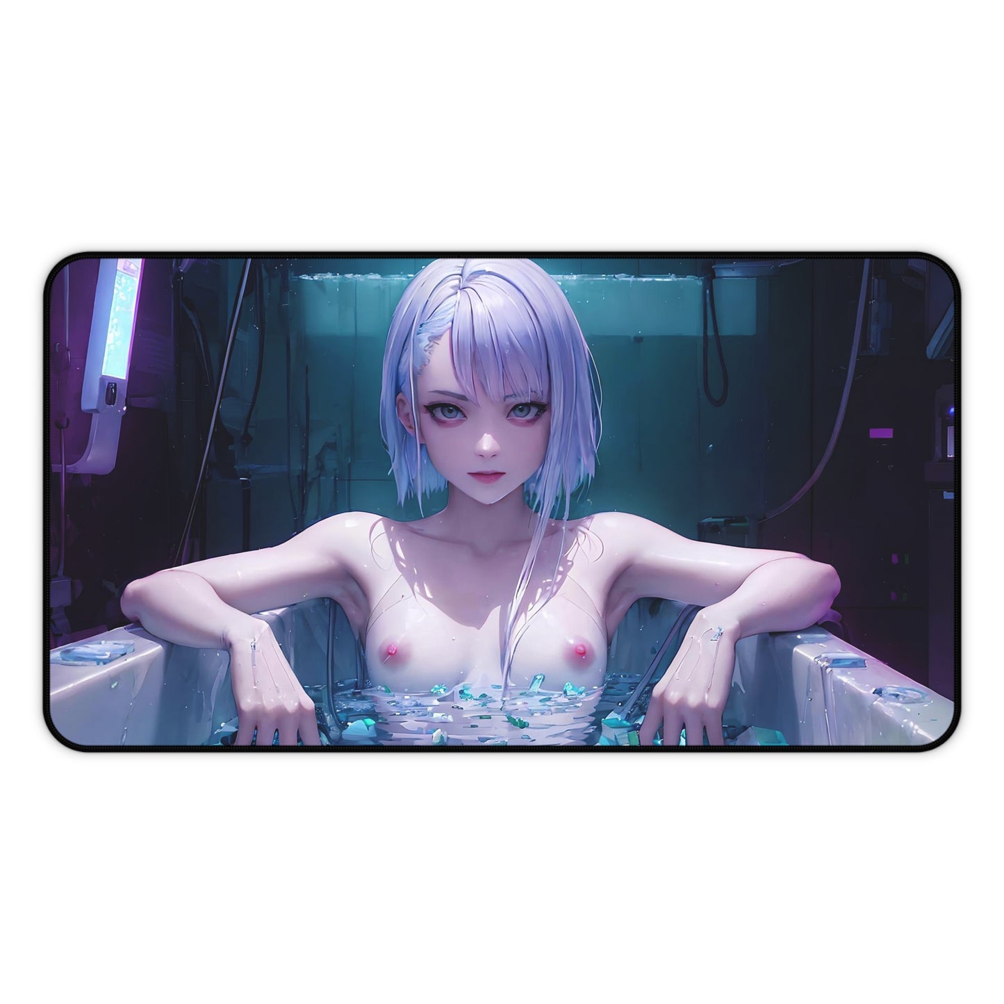 Lewd Edgerunners Mouse Pad | NSFW | Cyberpunk | Lucy | Boobs | Uncensored Tits | Rule34 Edgerunners | Ecchi | Waifu | Otaku | Sexy Playmat | Naked Anime Girl