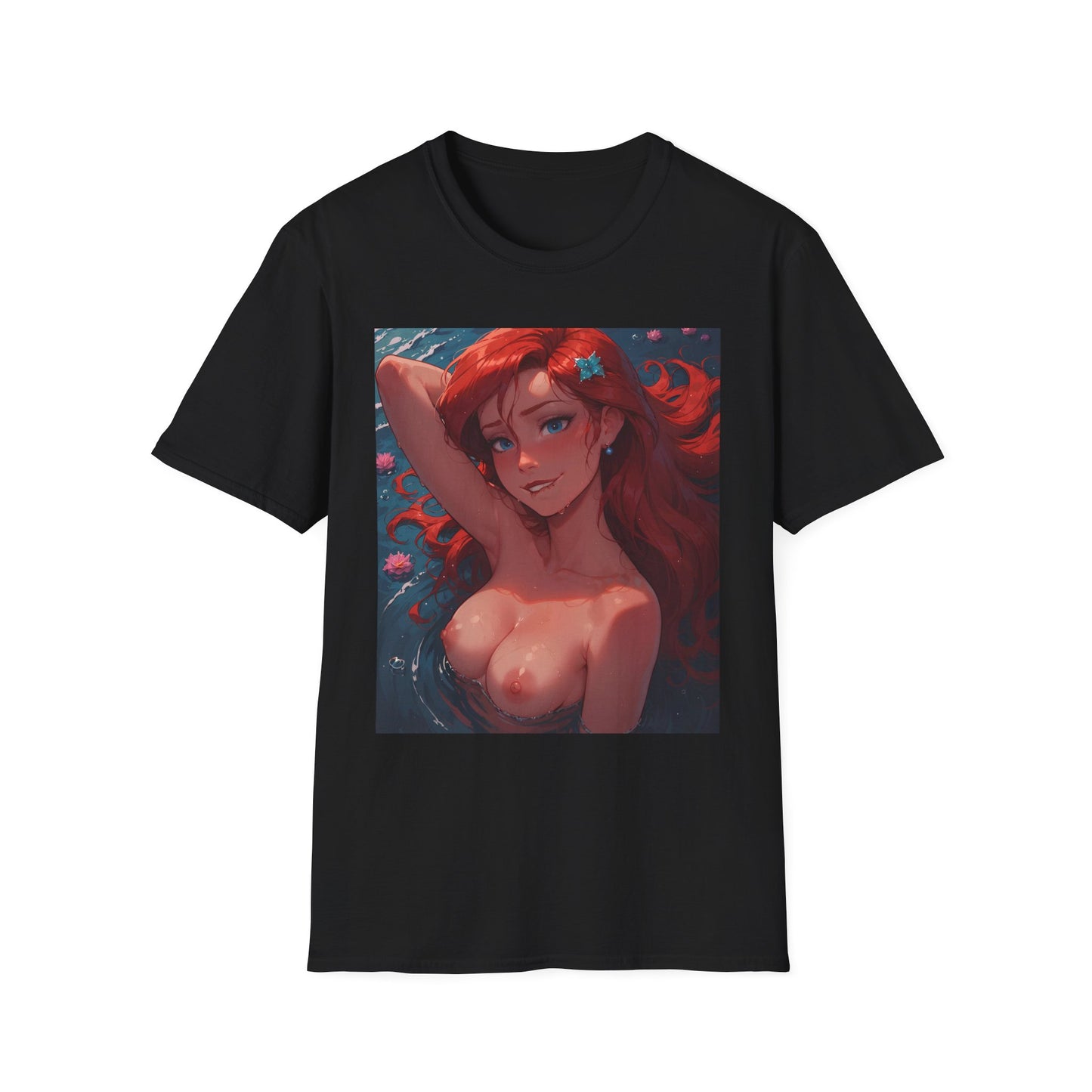 Nude Mermaid T-Shirt | Sexy Anime Girl | Hentai | NSFW | Lewd