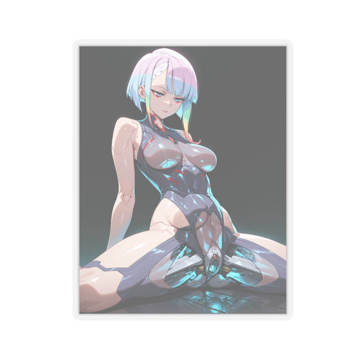 Sexy Lucy Sticker | Cyberpunk | Hentai NSFW Sticker | Ecchi
