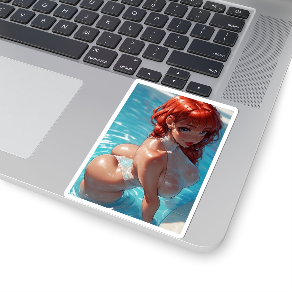 Sexy Ginger Waifu Sticker | Redhead | Ass