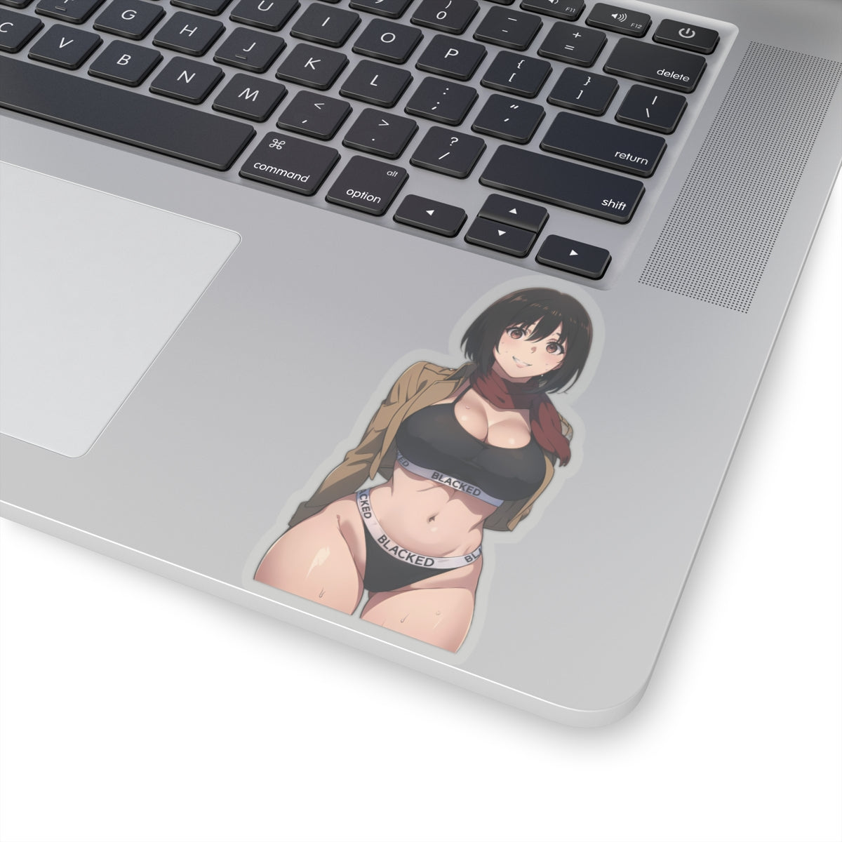 Sexy Anime Sticker | Mikasa Ackerman | Lewd Anime Sticker | Lewd Sticker | Sexy Waifu Sticker | Blacked | AOT | SAMSARA_AI