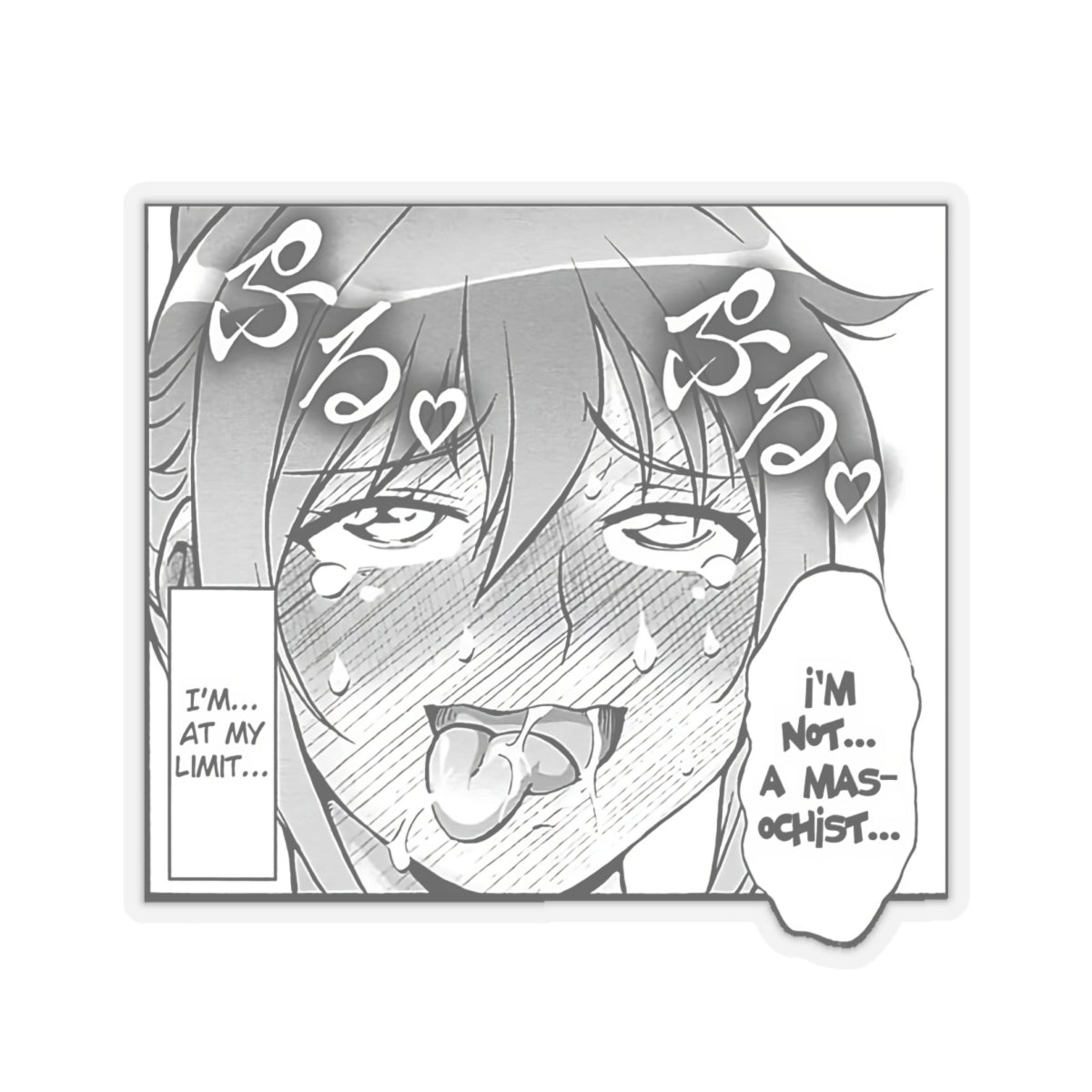Masochisti Sticker |  NSFW Sticker | Meme | Funny