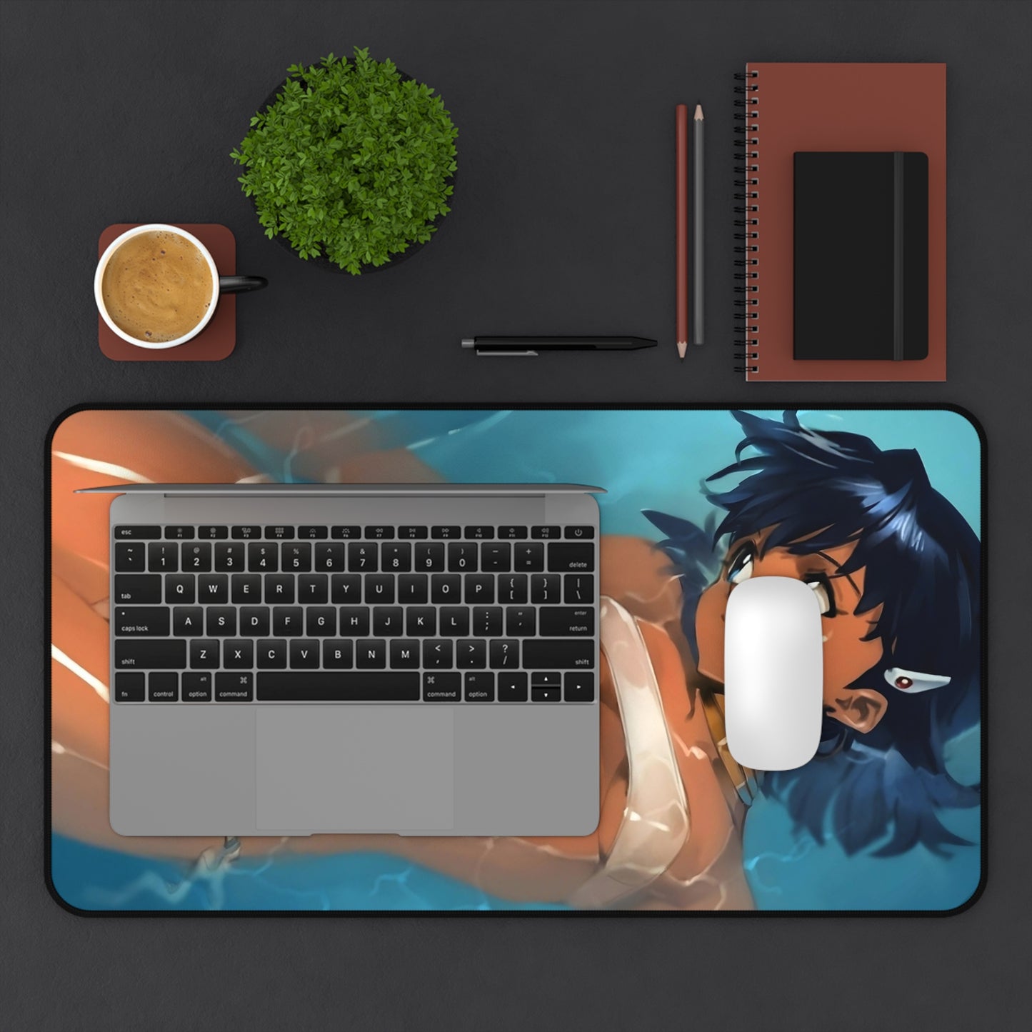 Nadia Mouse Pad | Secret of the Blue Water | Ebony | Ecchi | Waifu | Otaku | Weeb | Beautiful