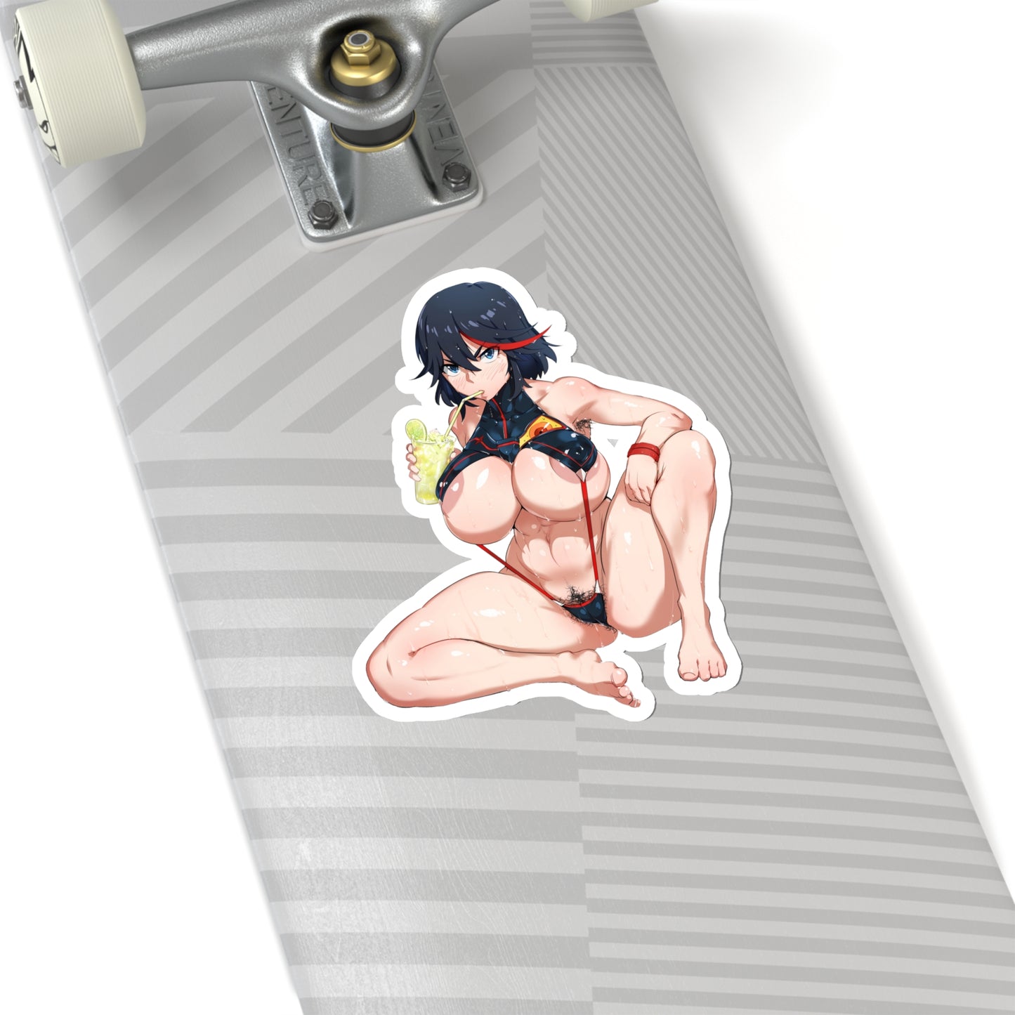 Lewd Ryuko Matoi Sticker | Kiss-Cut Sticker | Kill La Kill Sticker | Uncensored Anime | Sexy Anime Sticker | Lewd Anime Sticker | Otaku | Waifu