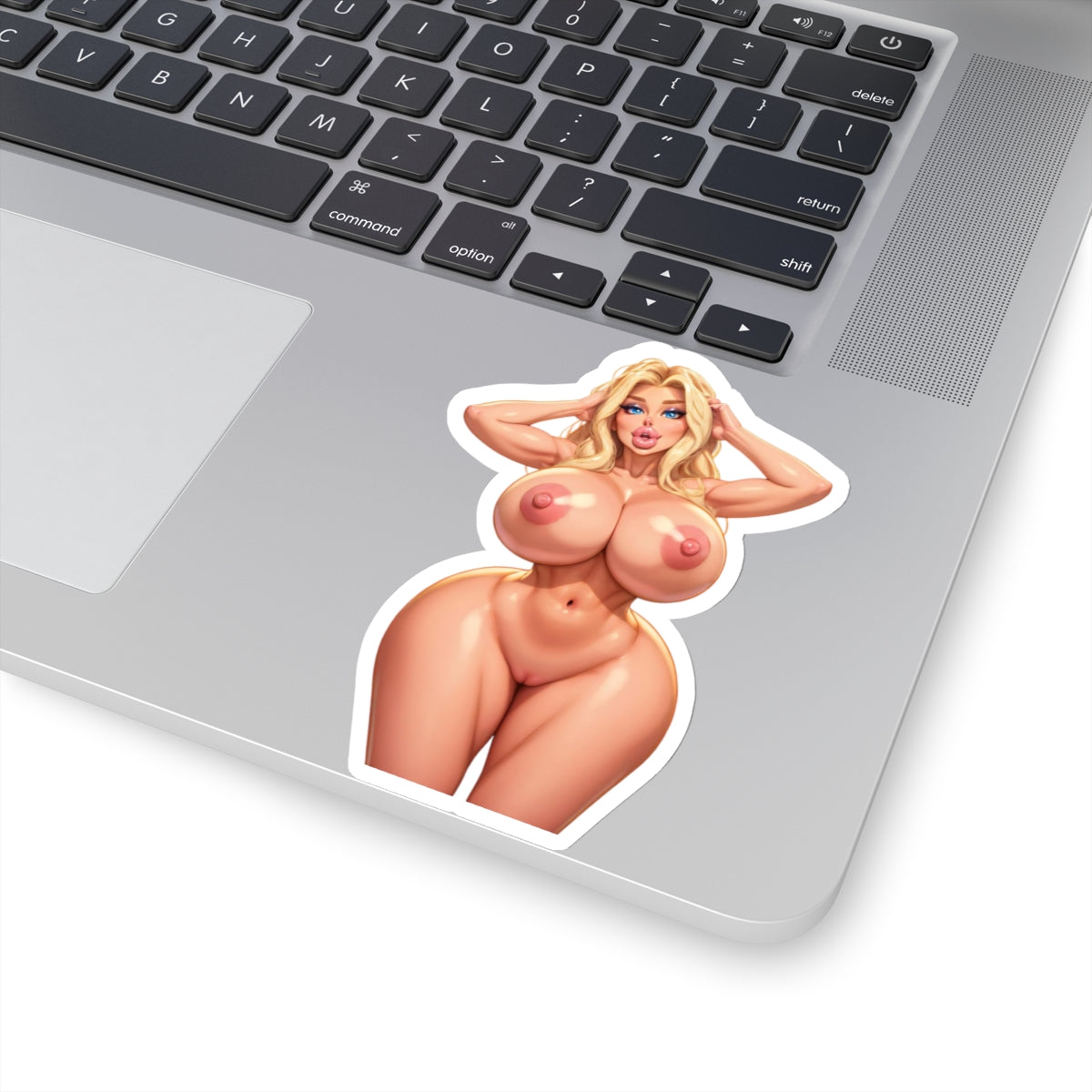 Sexy Waifu Sticker | Bimbo | Busty Blonde | Huge Tits | Sexy Anime Sticker | Lewd Anime Sticker | Otaku | Waifu | Waifu Sticker |