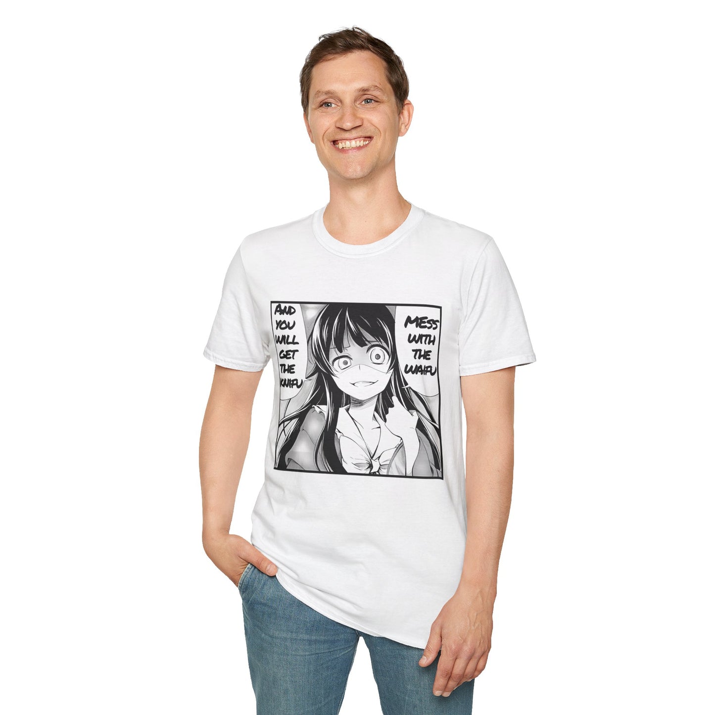 Don't Mess With Waifu T-Shirt | Anime T-Shirt | Anime Merch | Funny Anime Shirt | Otaku | Weeb | Funny