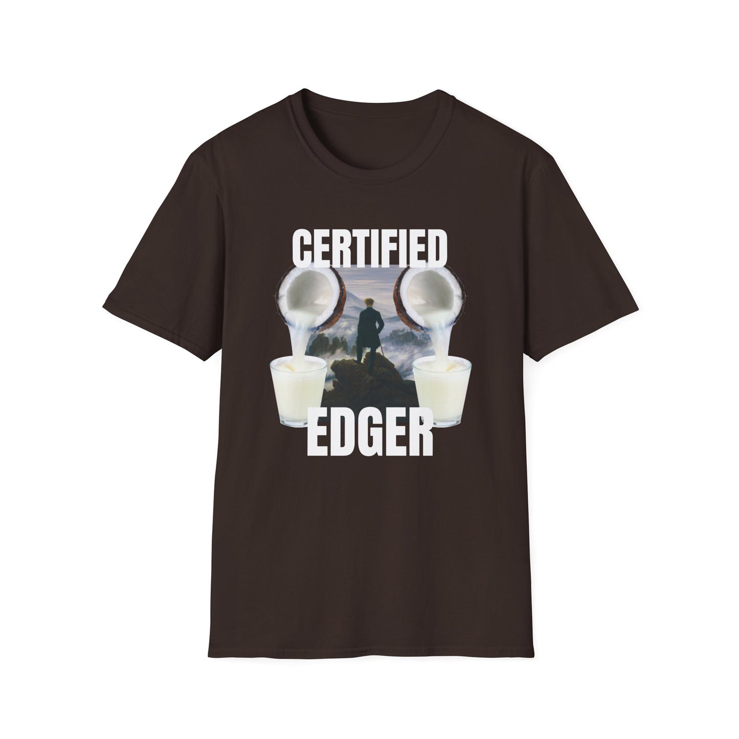 Certified Edger T-Shirt, Funny  T-Shirt, No Nut November