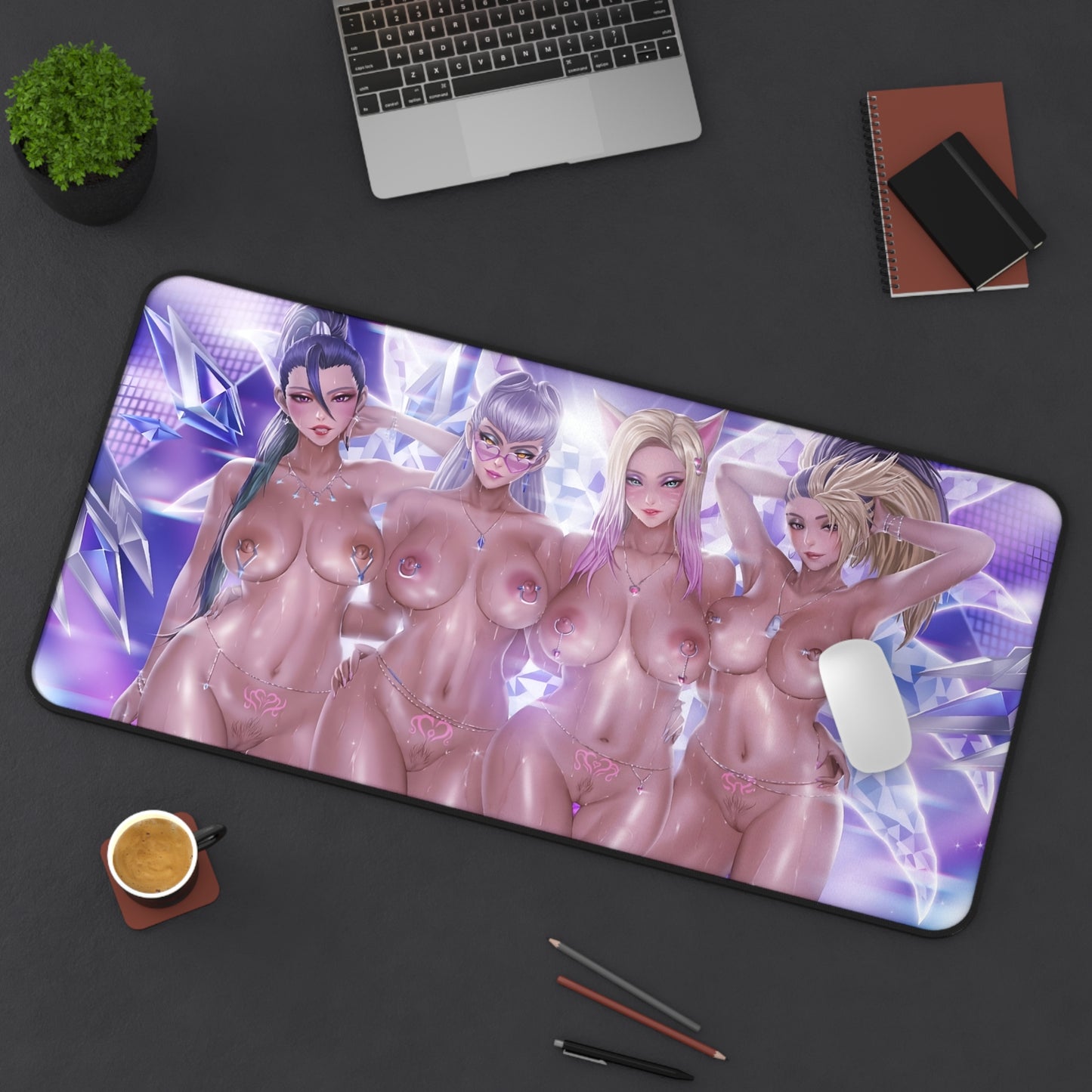 Lewd Mouse Pad | League of Legends | Naked Waifus | Tits | LOL | NSFW | Pussy | Uncensored Mousepad | Harem | Ecchi | Waifu | Ahegao | Sexy Playmat | Erotic