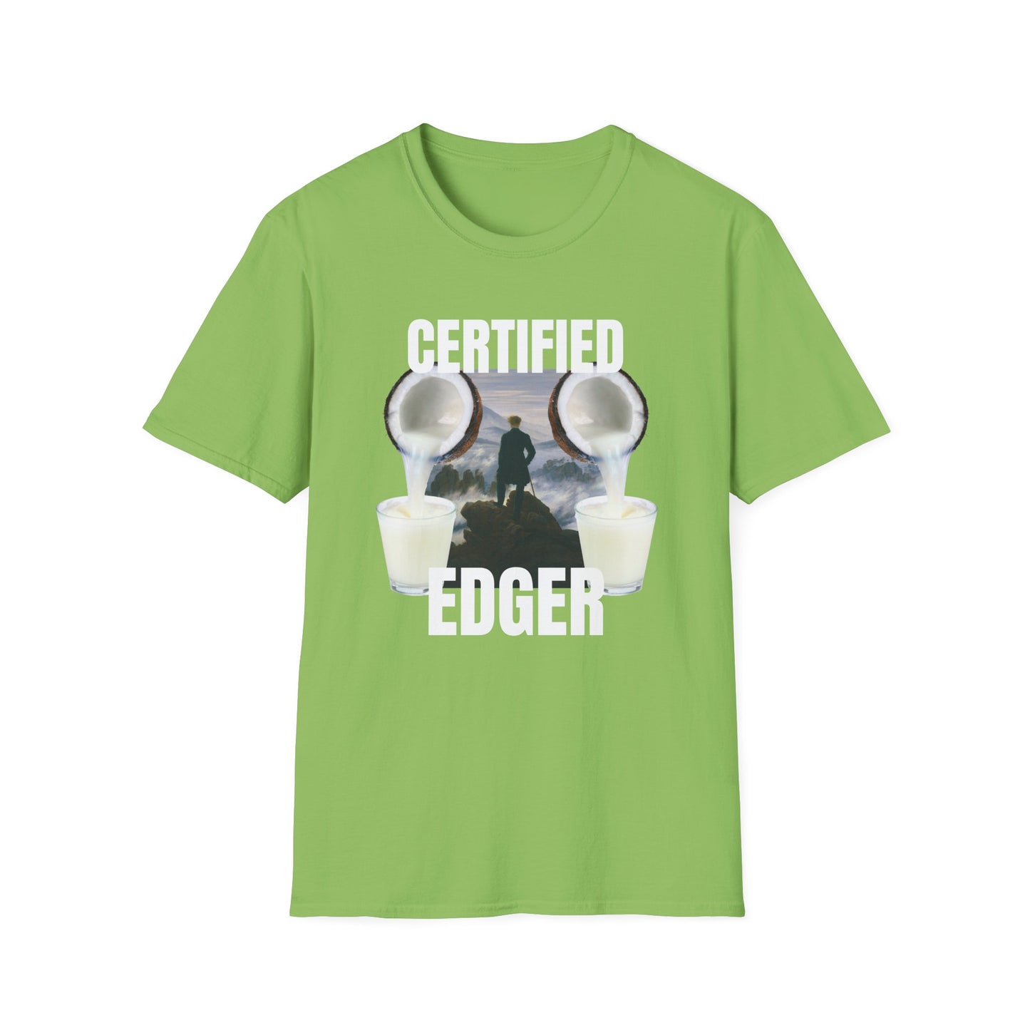 Certified Edger T-Shirt, Funny  T-Shirt, No Nut November