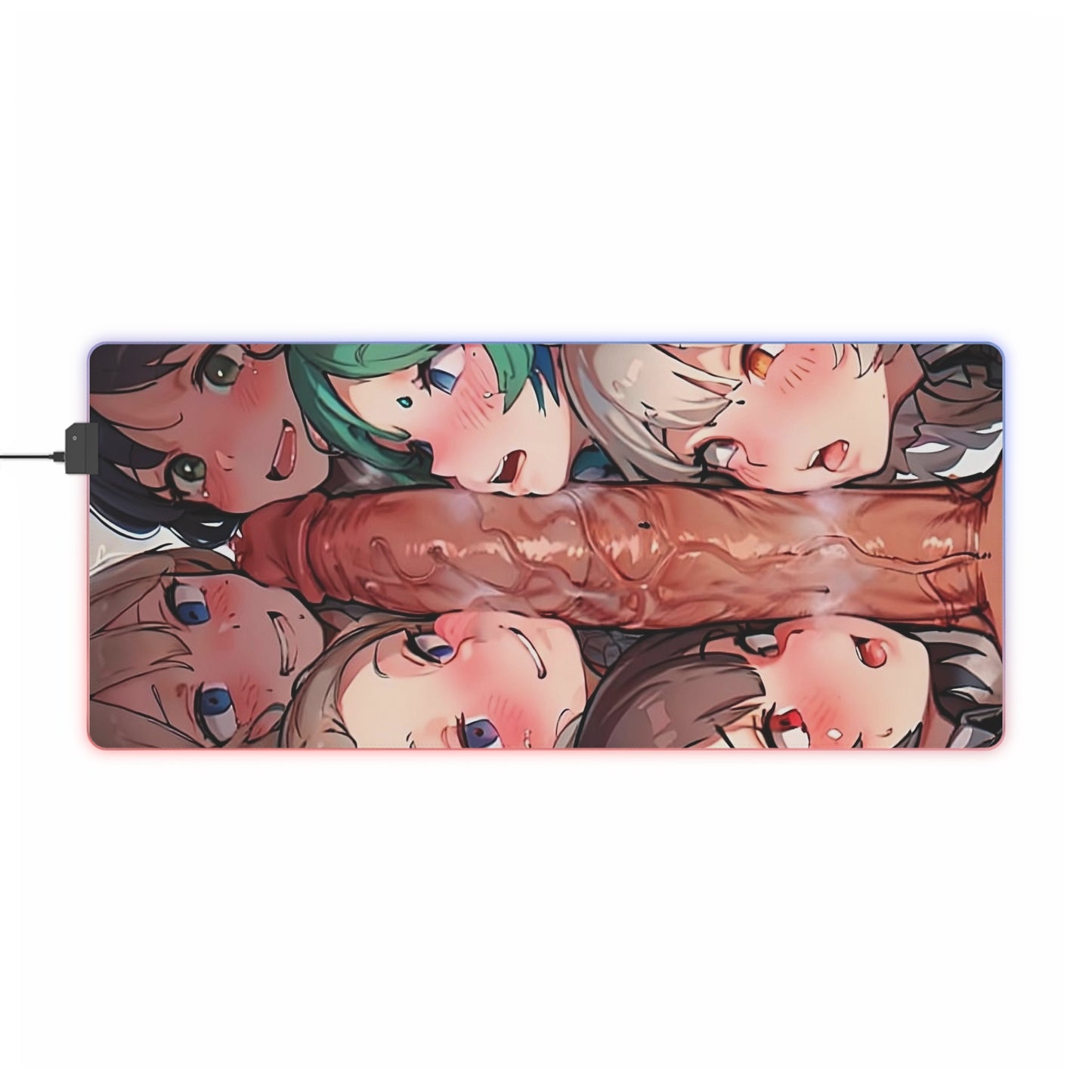 XXL Anime Gaming Mouse pad | Desk Mat | Huge D**k | Ahegao