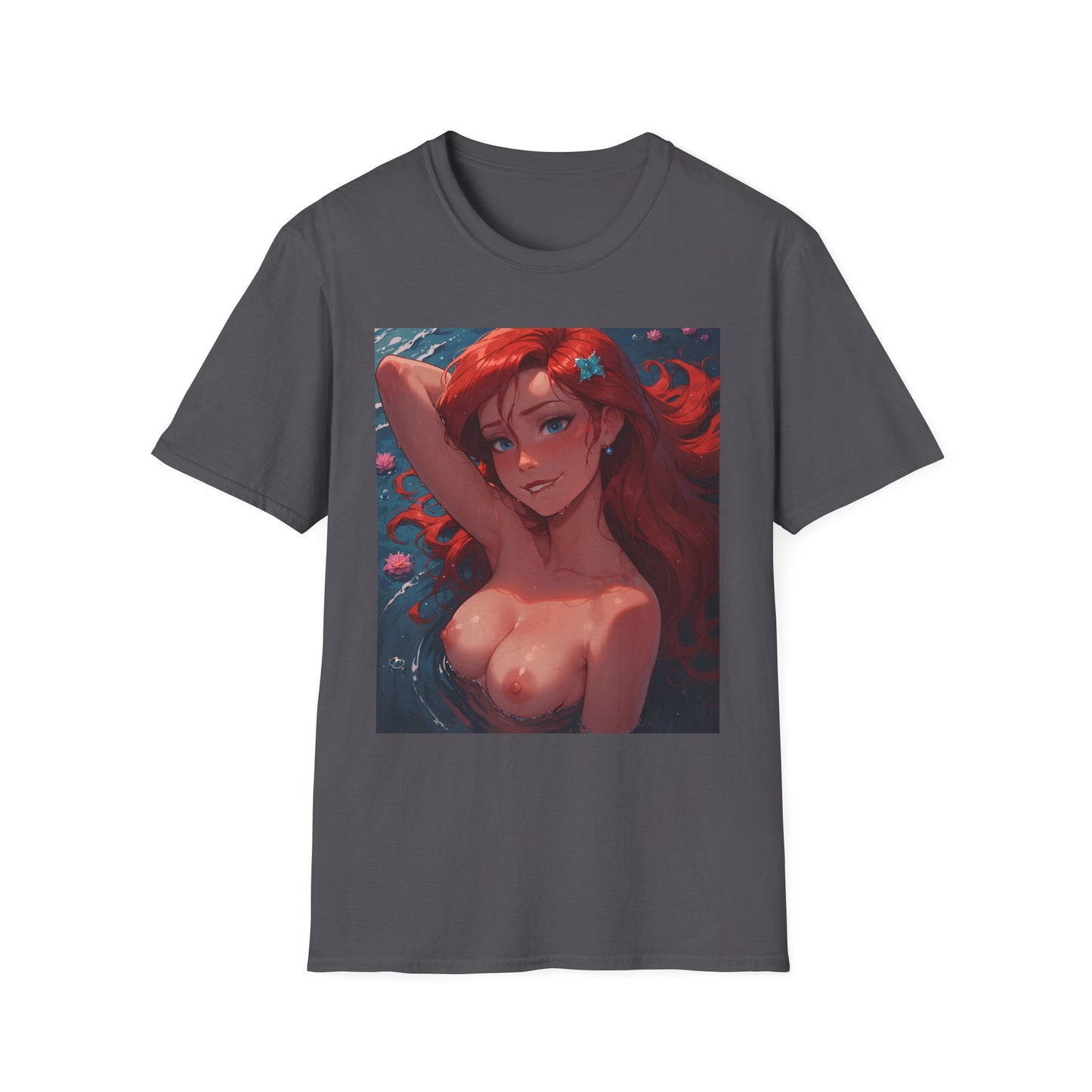 Nude Mermaid T-Shirt | Sexy Anime Girl | Hentai | NSFW | Lewd