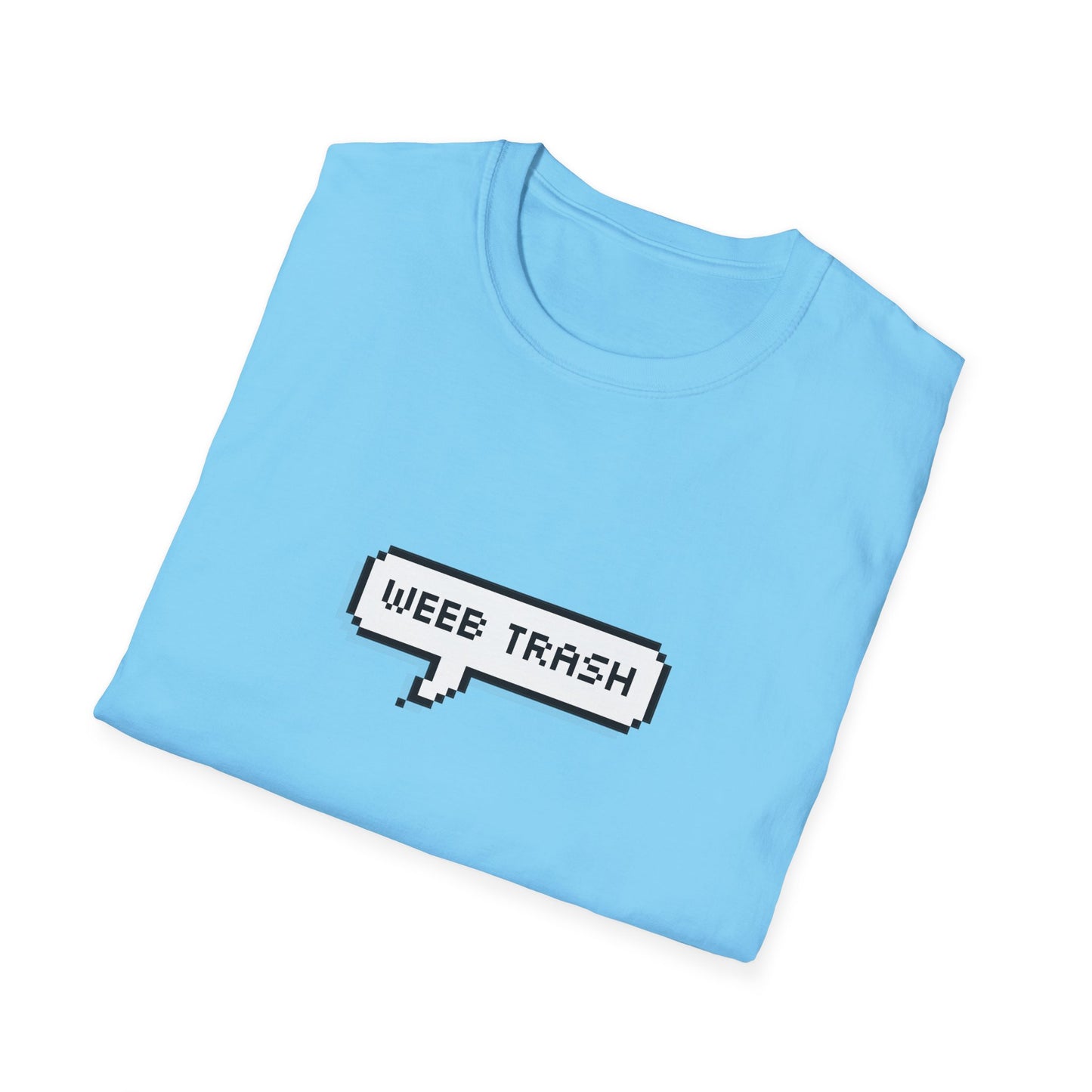 Weeb Trash T-Shirt, Funny Anime T-Shirt, Anime Merch, Ironic, Weeb