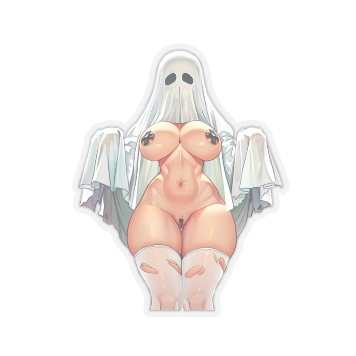 Waifu Sticker | Hentai Girls Sticker | Ghost