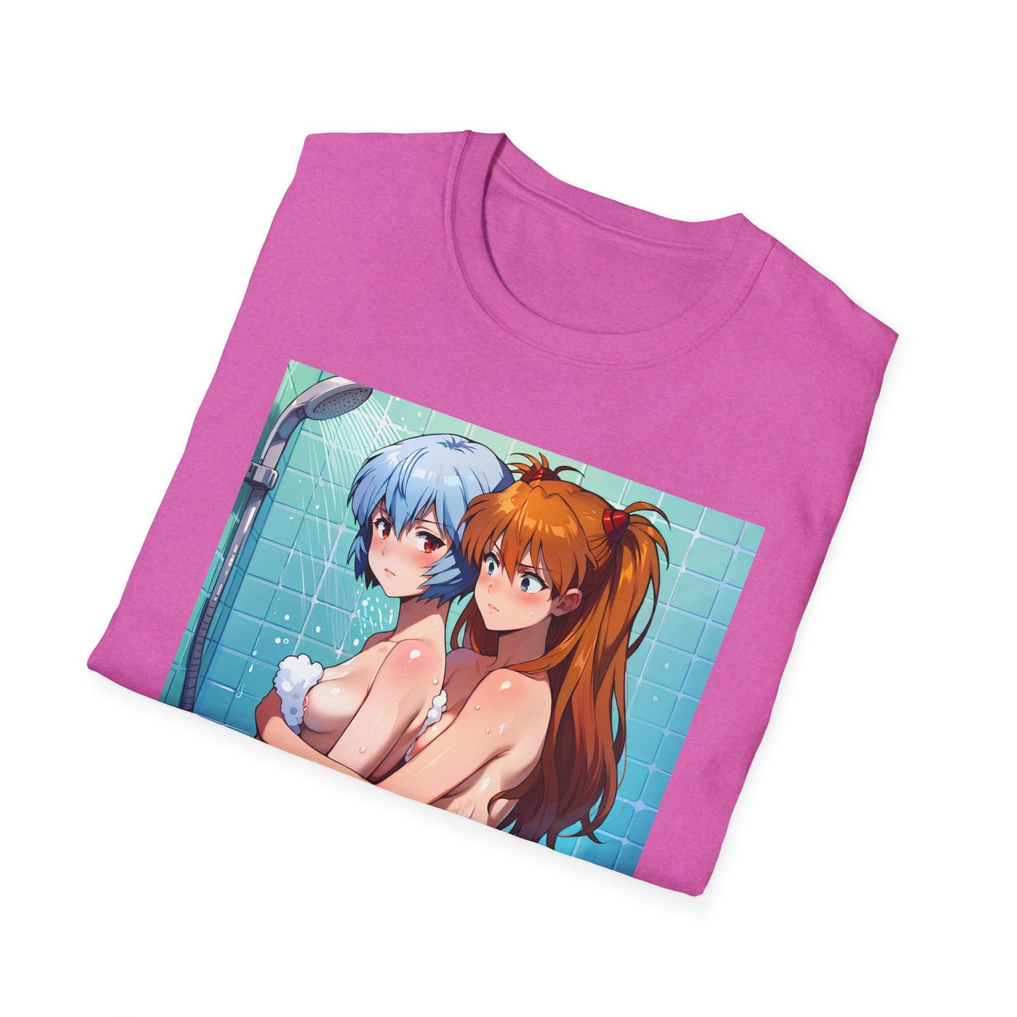 Hentai T-Shirt | Sexy Anime Girl | Hentai | NSFW | Yuri | Asuka and Rei