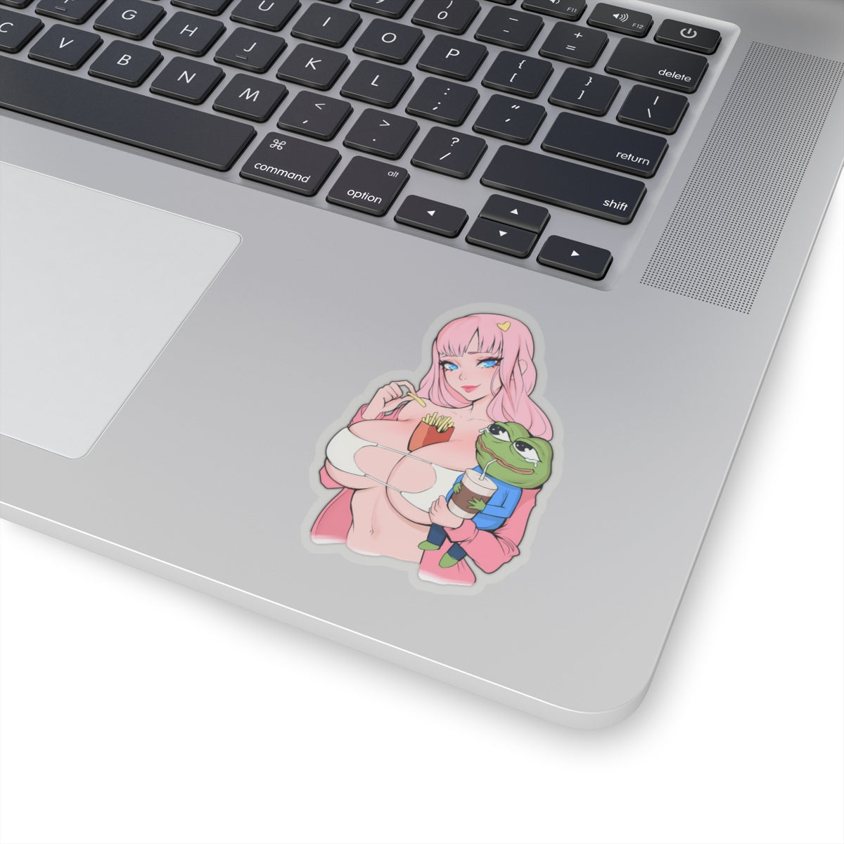 Waifu Sticker | Hentai Girls Sticker | Streamer Girl with frog