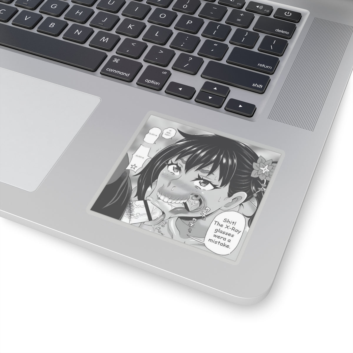 Sexy Anime Sticker | X-Ray Blowjob | Grotesque | Spit in Mouth | Drool | Lewd Anime Sticker | Hentai Sticker | Otaku