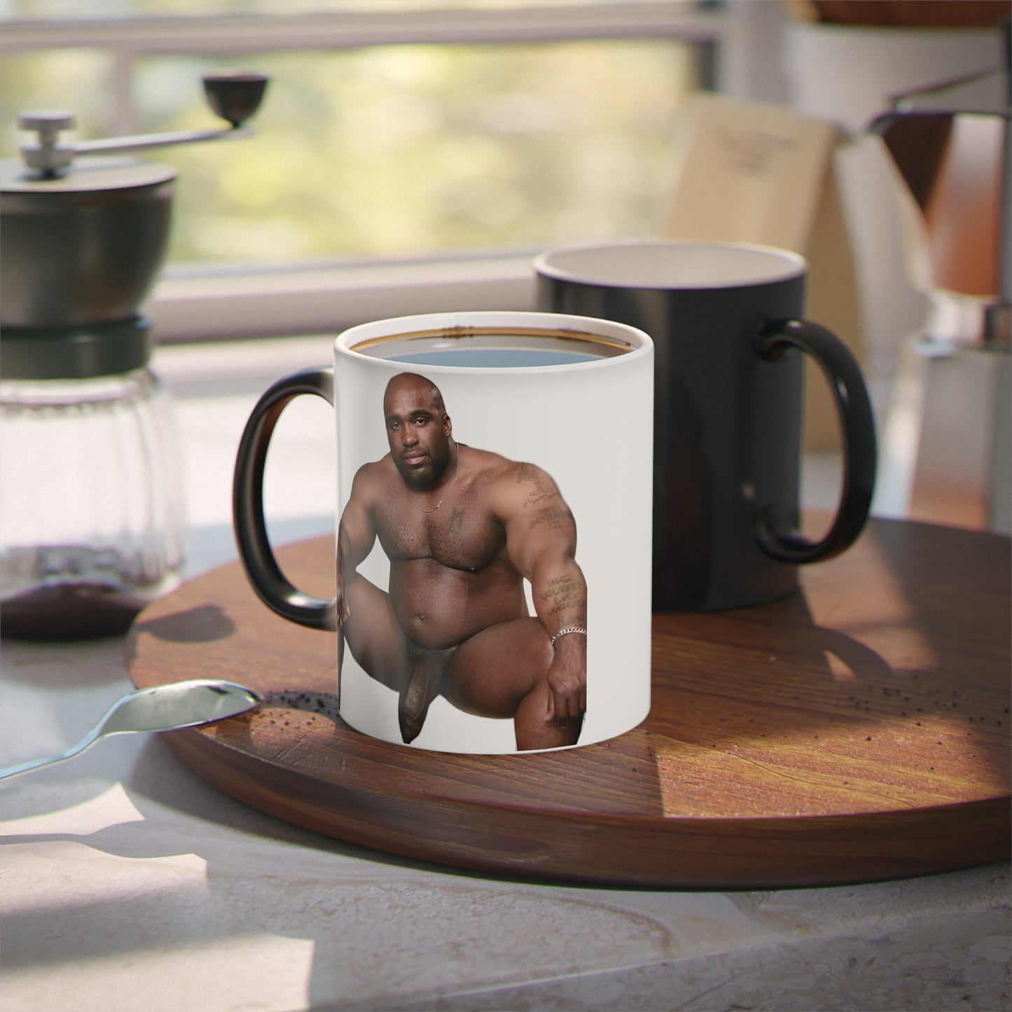 Wood Meme, Reveal Magic Mug, Covid Meme, Huge Dick Meme Mug