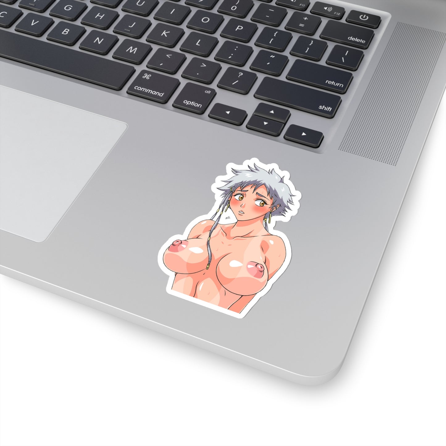 Lewd Isane Kotetsu Sticker | Tits | Boobs | Kiss-Cut Sticker | Bleach Sticker | Uncensored Anime | Sexy Anime Sticker | Lewd Anime Sticker | Otaku | Waifu