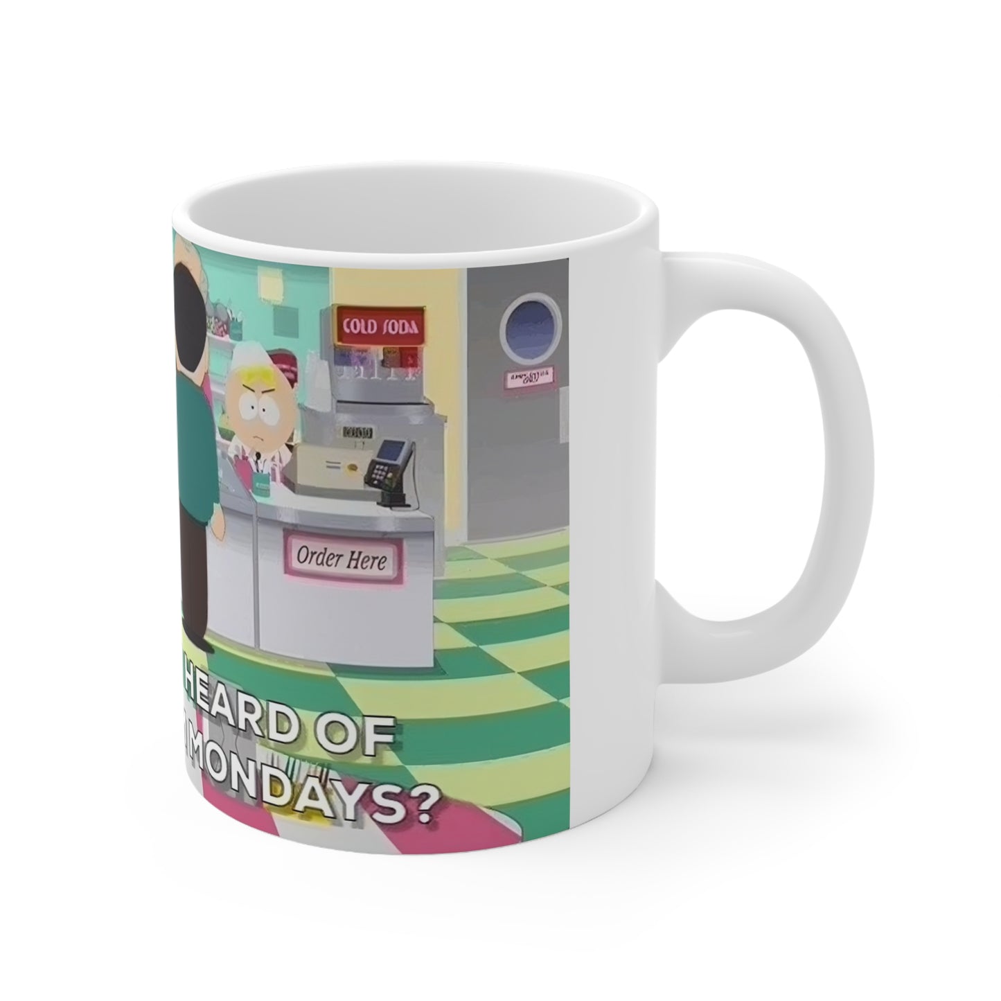 Bare Minimum Monday Mug | Funny Mug | Meme Mug