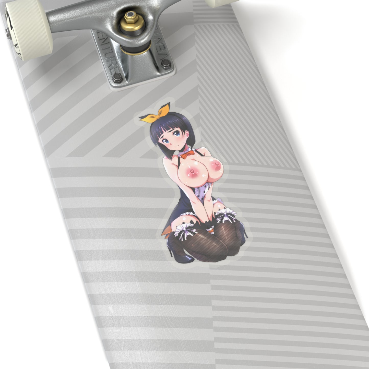 Lewd Leafa Sticker | Kirigaya Suguha | Naked Kirigaya Suguha | Tits | Uncensored Anime | Sword Art Online | Sexy Anime Sticker | Lewd Anime Sticker | Otaku | Waifu