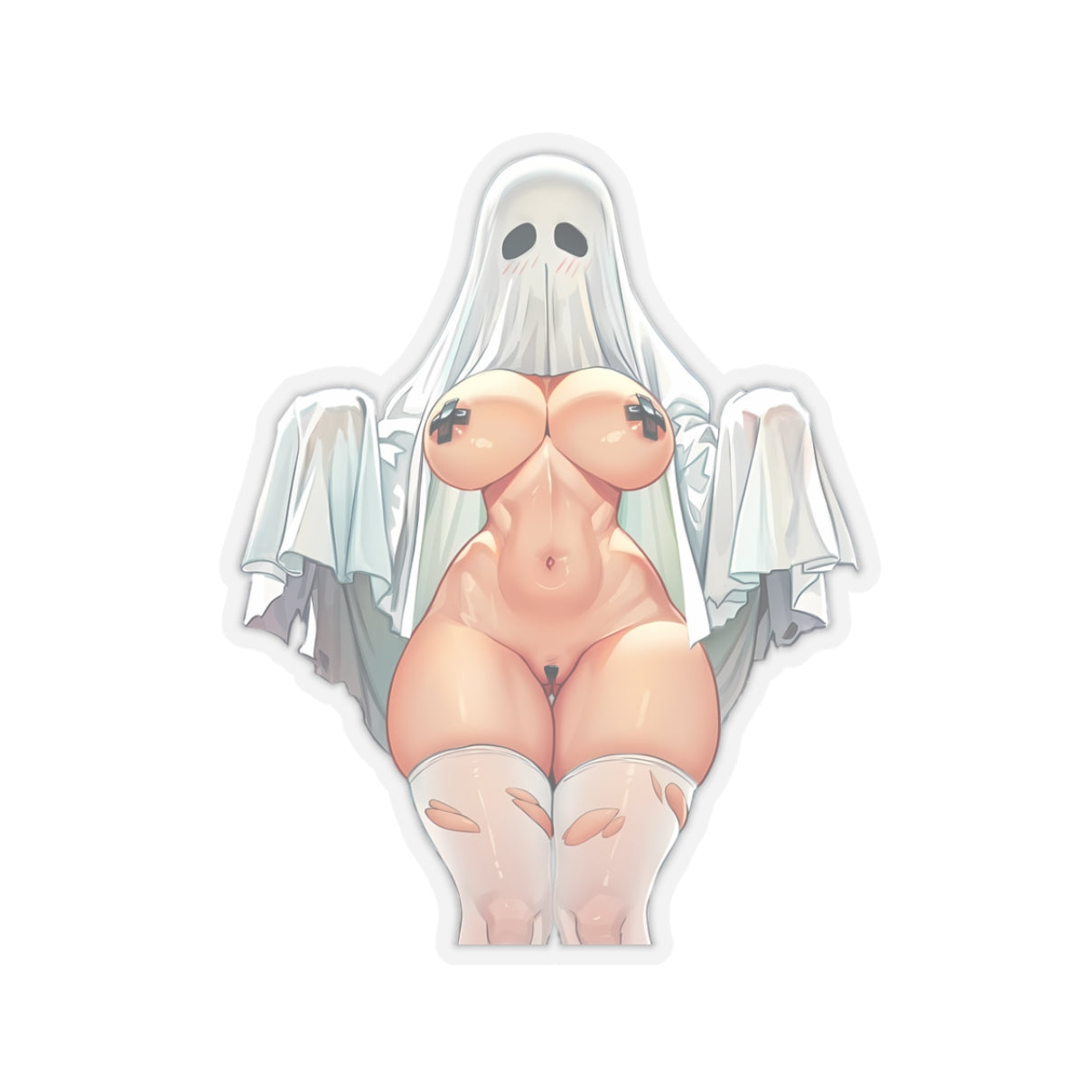 Waifu Sticker | Hentai Girls Sticker | Ghost