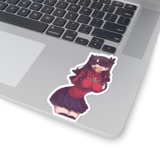 Waifu Sticker | Hentai Girls Sticker | BDSM Shibari Blindfold