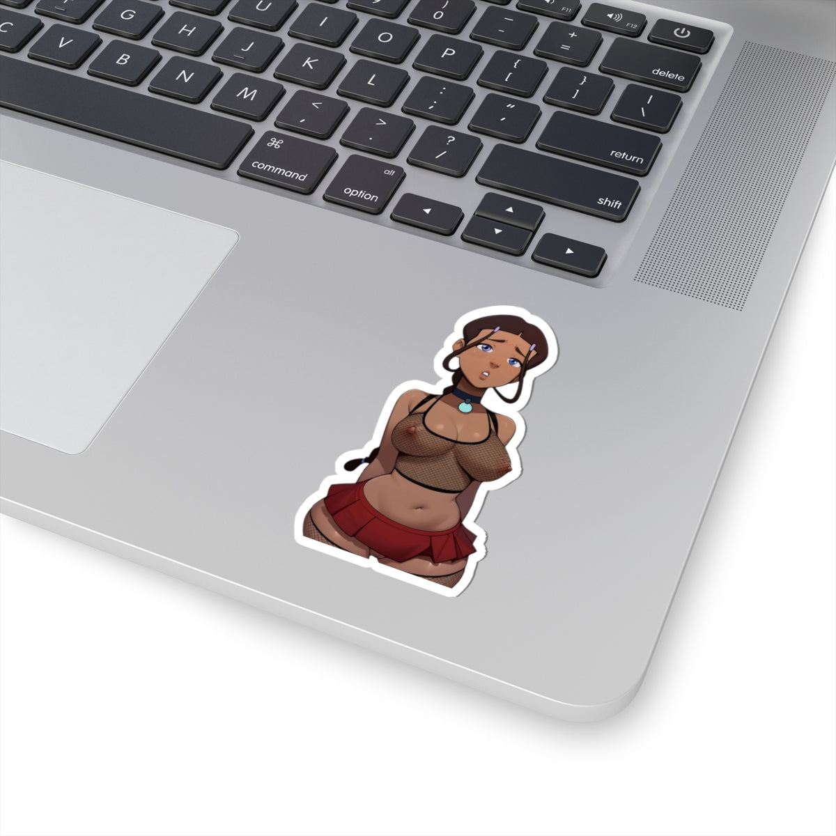 Waifu Sticker | Hentai Girls Sticker | Ebony | Brown Skin