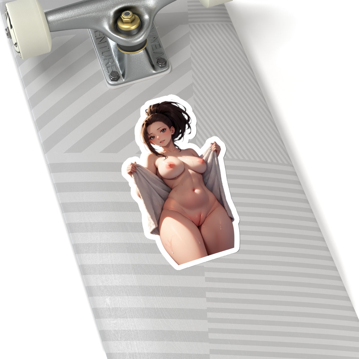 Sexy Anime Sticker | Momo Yaoyorozu | Lewd Anime Sticker | Lewd Sticker | Sexy Waifu Sticker | MHA | Towel | SAMSARA_AI