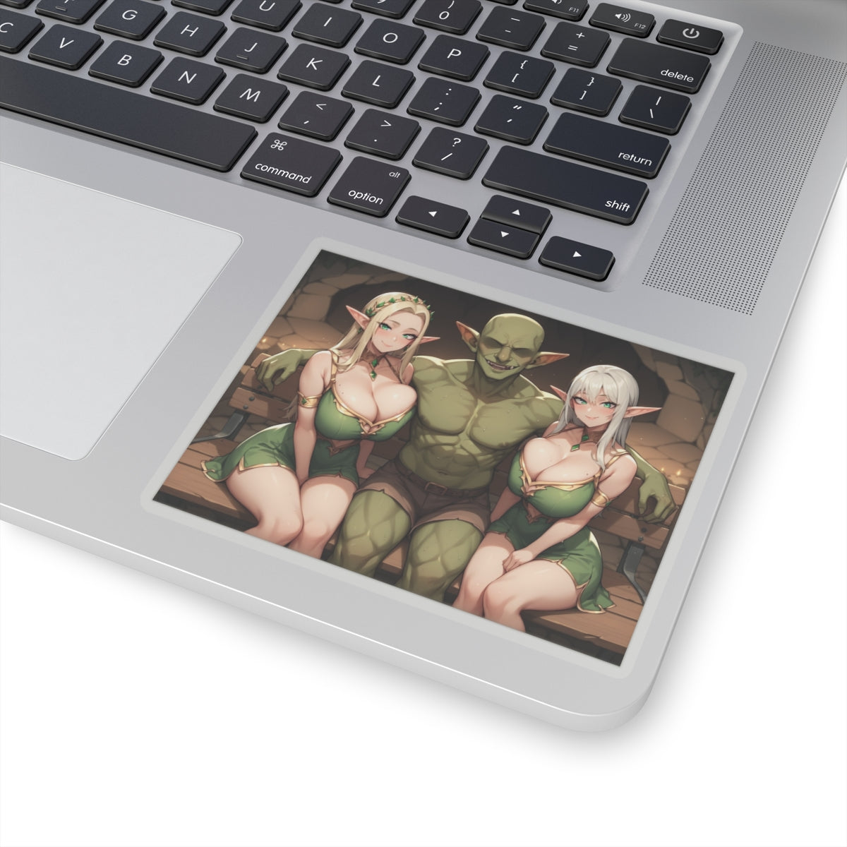 Elfs & GOblin Sticker | Hentai NSFW Sticker | Oppai | 3some
