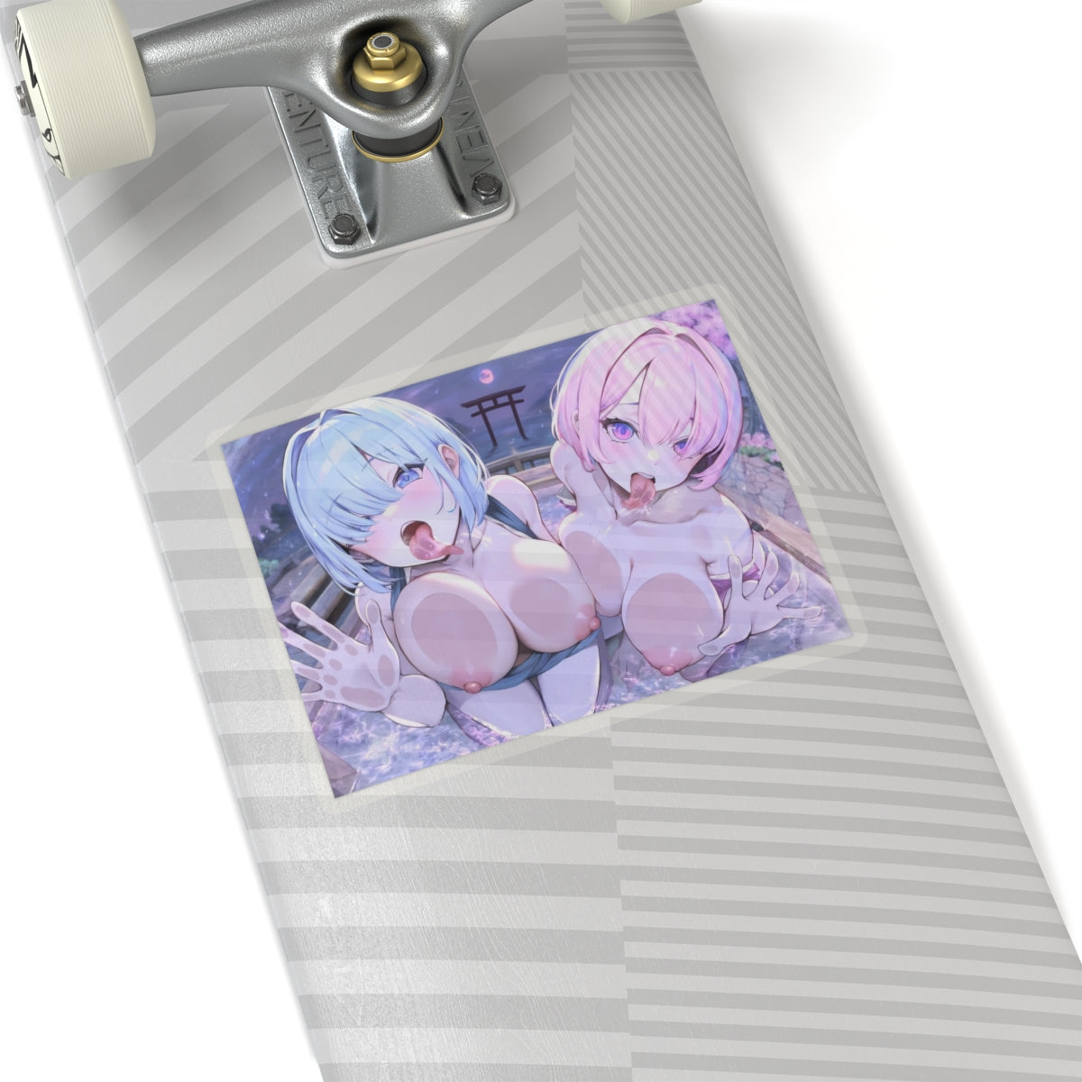 Waifu Sticker | Hentai Girls Sticker | Lewd Twins