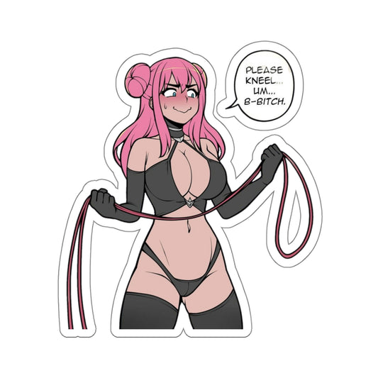 Sexy Anime Sticker | BDSM | Funny Anime Sticker | Domina | Sexy Anime Sticker | Lewd Anime Sticker | Otaku | Waifu | DDLG | Kinky