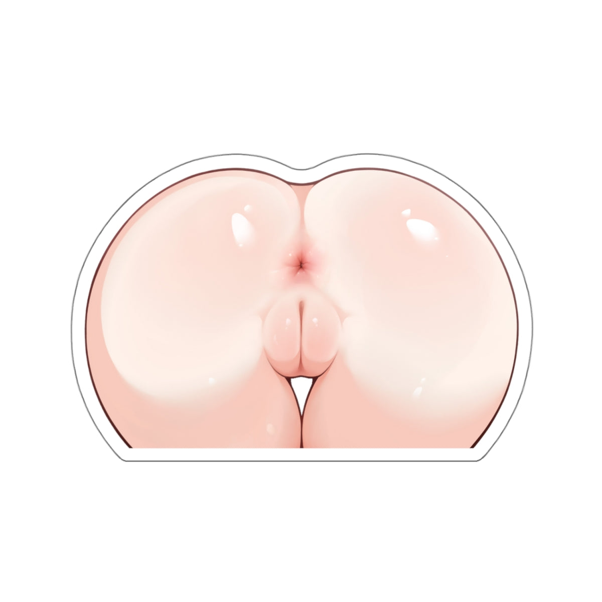 Sexy Anime Sticker | Pussy | Asshole | Ass | Lewd Anime Sticker | Lewd Sticker | Sexy Waifu Sticker | Nude Anime Girl | Cameltoe