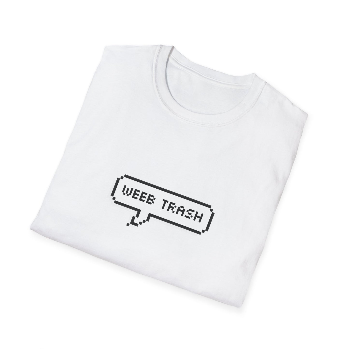 Weeb Trash T-Shirt, Funny Anime T-Shirt, Anime Merch, Ironic, Weeb