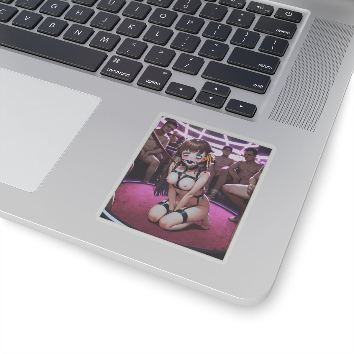 Waifu Sticker | Hentai Girls Sticker | BDSM Gagged Humiliation