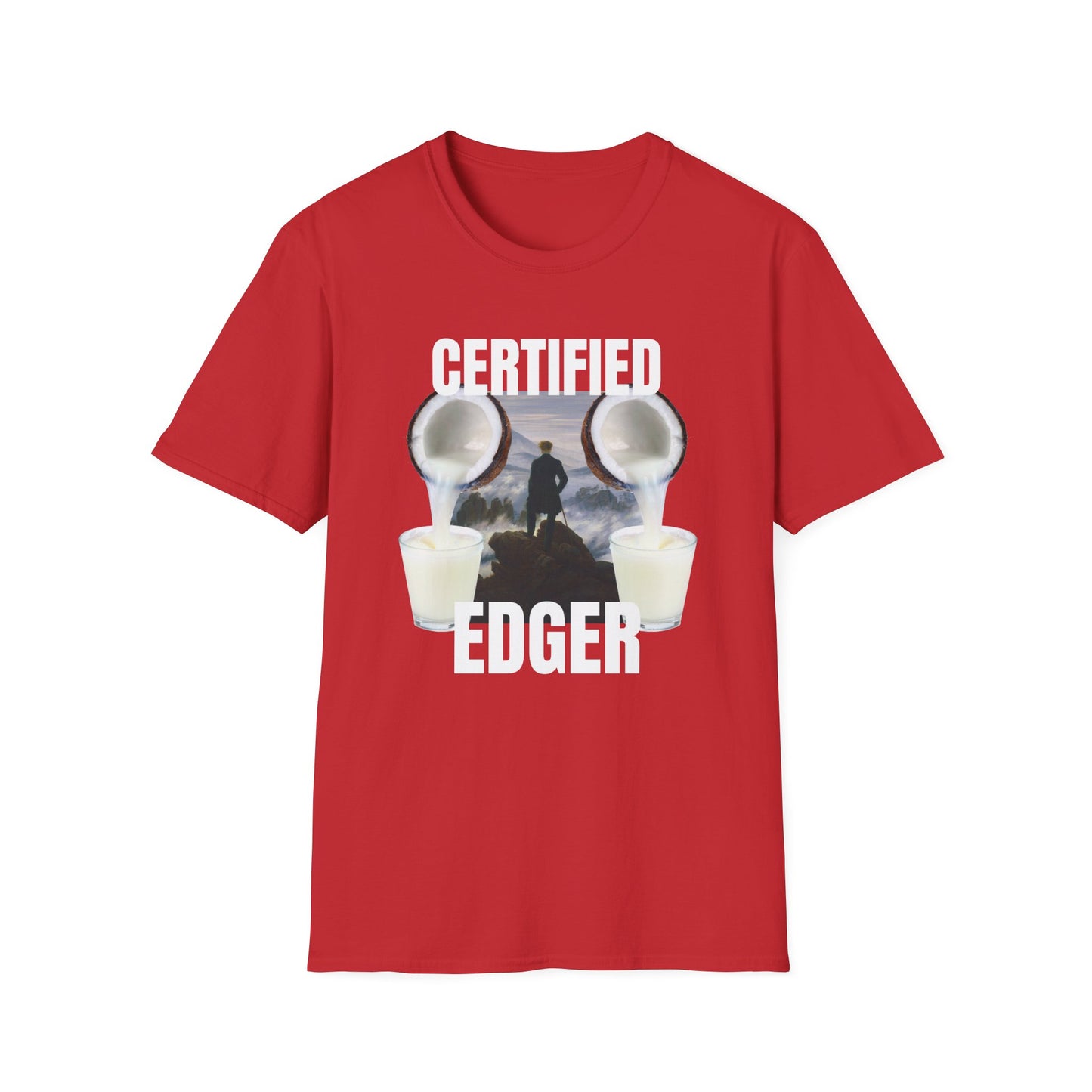 Certified Edger T-Shirt, Funny  T-Shirt, No Nut November