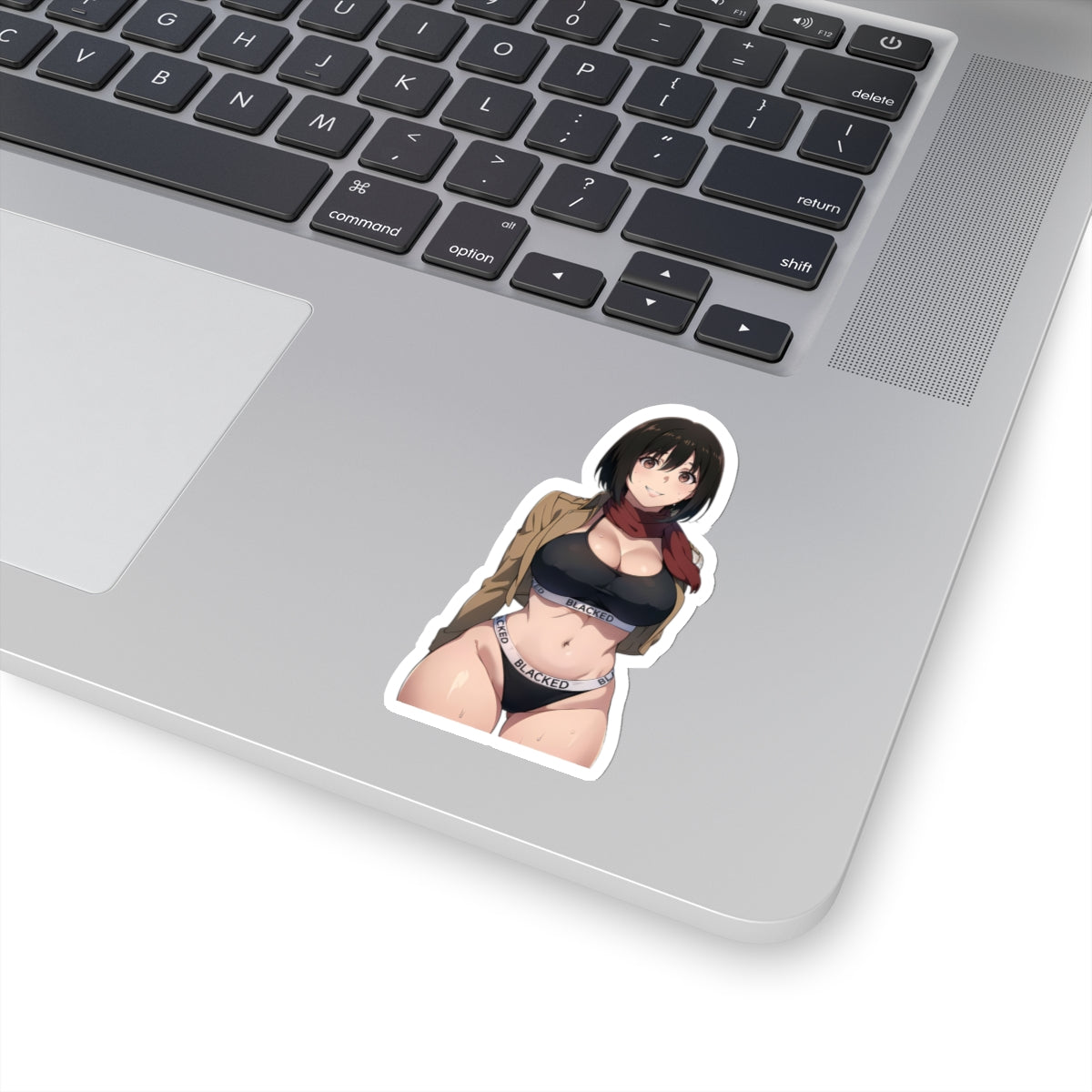 Sexy Anime Sticker | Mikasa Ackerman | Lewd Anime Sticker | Lewd Sticker | Sexy Waifu Sticker | Blacked | AOT | SAMSARA_AI