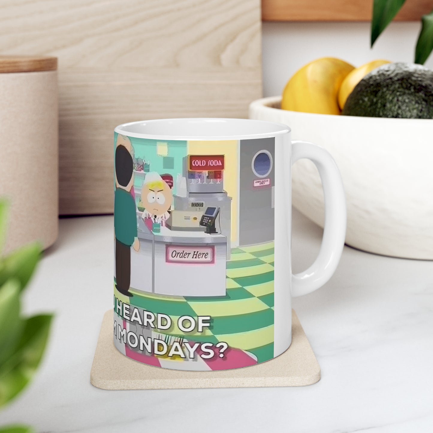 Bare Minimum Monday Mug | Funny Mug | Meme Mug