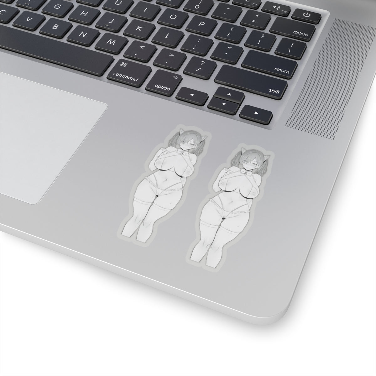 2 for 1 | Hentai Stickers | Monochrom | Black and White