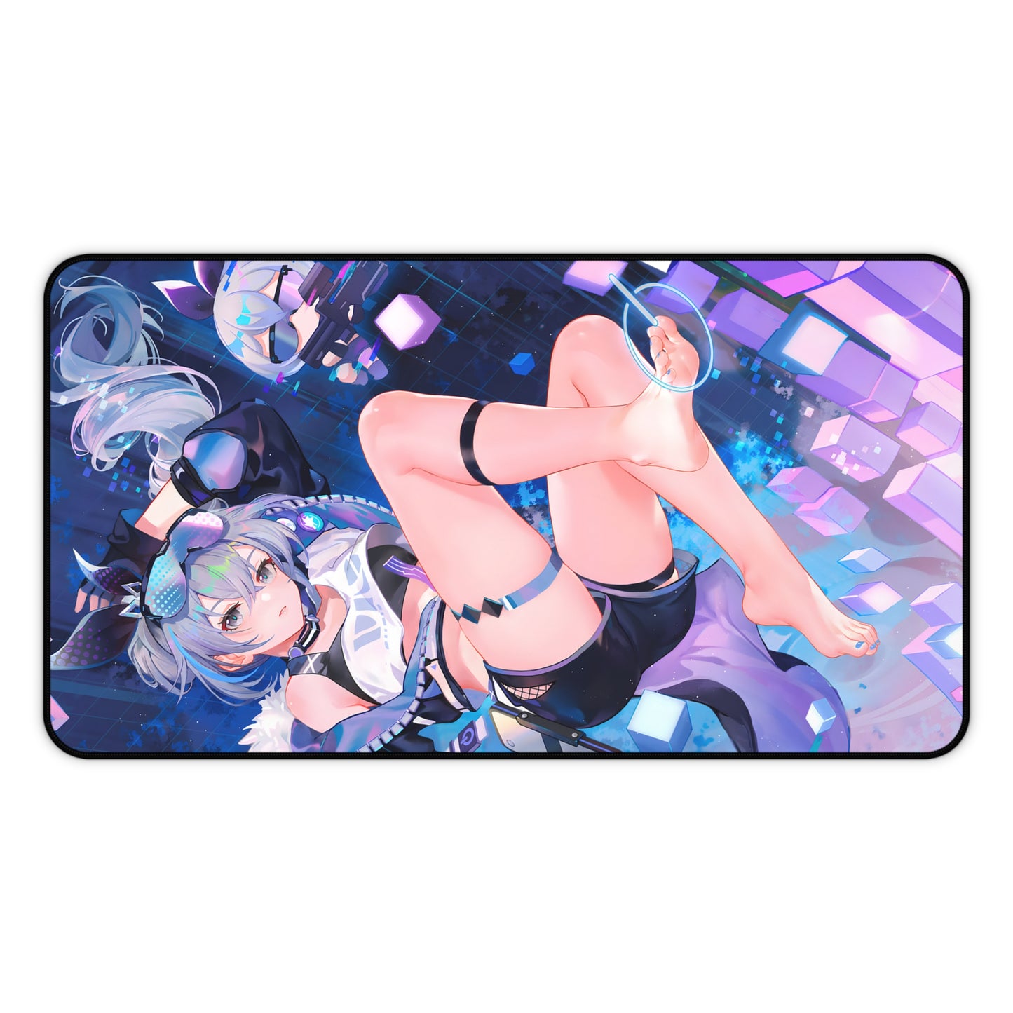 Anime Honkai Star Rail Mousepad | Silver Wolf Mousepad | Honkai | Gaming Mousepad | Feet | Foot