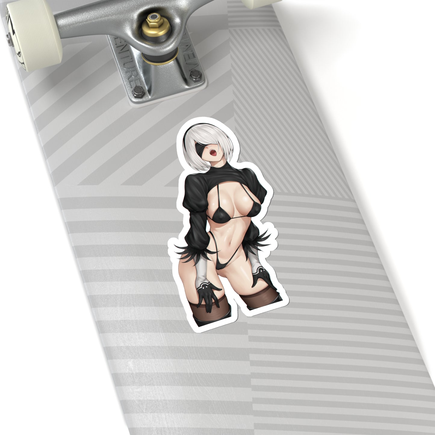 Lewd Anime Sticker | Kiss-Cut Sticker | 2b Sticker | Uncensored Anime | Lewd | Waifu | Otaku | Nier Automata